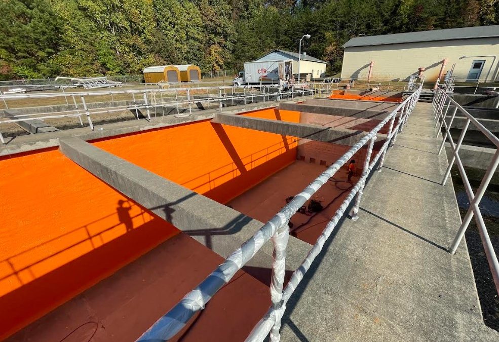 Installer Spotlight: CTR Coatings and OBIC Help Conover, NC Upgrade Its Aeration Basins